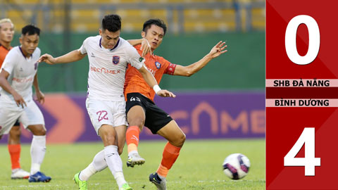 VIDEO bàn thắng SHB. Đà Nẵng vs Bình Dương: 0-4 (Vòng 18 V.League 2022)