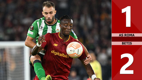 VIDEO bàn thắng AS Roma vs Betis: 1-2 (Vòng bảng Europa League 2022/23)