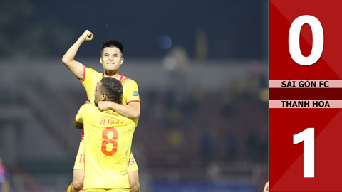 VIDEO bàn thắng Sài Gòn FC vs Thanh Hóa: 0-1 (Vòng 18 V.League 2022)