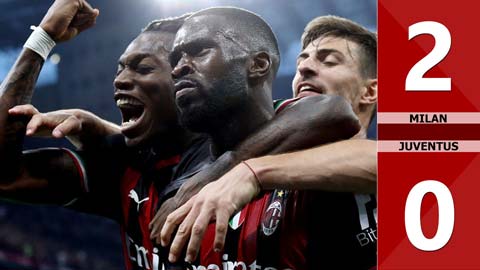 VIDEO bàn thắng Milan vs Juventus: 2-0 (Vòng 9 Serie A 2022/23)