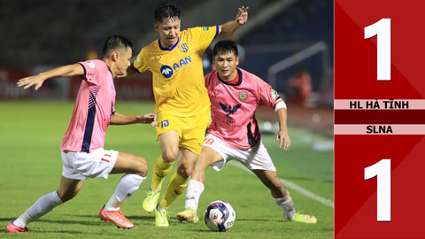 VIDEO bàn thắng HL Hà Tĩnh vs SLNA: 1-1 (Vòng 18 V.League 2022)