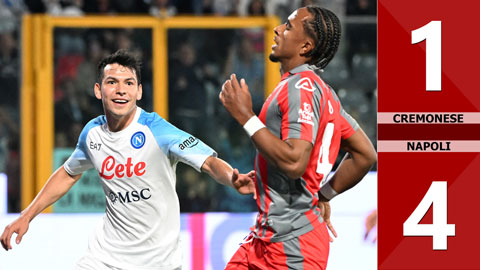 VIDEO bàn thắng Cremonese vs Napoli: 1-4 (Vòng 9 Serie A 2022/23)
