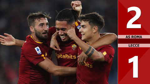 VIDEO bàn thắng AS Roma vs Lecce: 2-1 (Vòng 9 Serie A 2022/23)