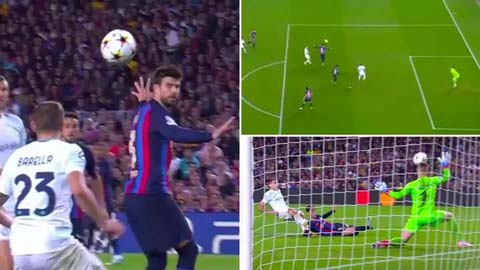 Pique bị ném đá vì phạm lỗi ngớ ngẩn khiến Barca suýt bị loại