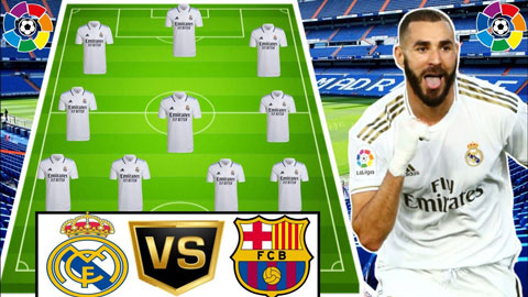 Real vs Barca sẽ đá với đội hình khủng cỡ nào tại El Clasico