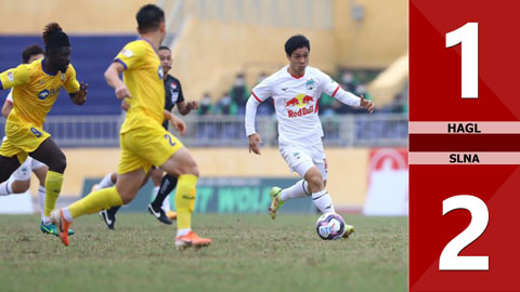 VIDEO bàn thắng HAGL vs SLNA: 1-2 (Vòng 19 V.League 2022)