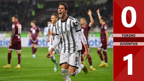 VIDEO bàn thắng Torino vs Juventus: 0-1 (Vòng 10 Serie A 2022/23)