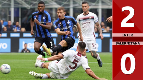 VIDEO bàn thắng Inter vs Salernitana: 2-0 (Vòng 10 Serie A 2022/23)