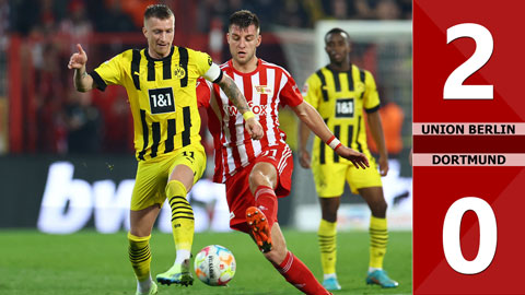 VIDEO bàn thắng Union Berlin vs Dortmund: 2-0 (Vòng 10 Bundesliga 2022/23)