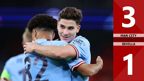 VIDEO bàn thắng Man City vs Sevilla: 3-1 (Vòng bảng Champions League 2022/23)