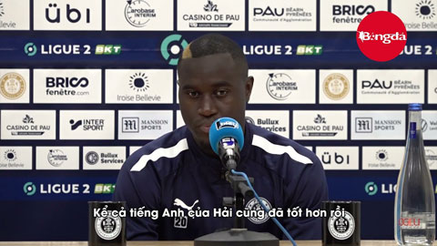 Tiền vệ Henri Saivet: Quang Hải đã bắt đầu nói tiếng Pháp và thi đấu ngày càng tốt hơn