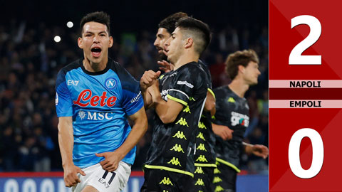 VIDEO bàn thắng Napoli vs Empoli: 2-0 (Vòng 14 Serie A 2022/23)