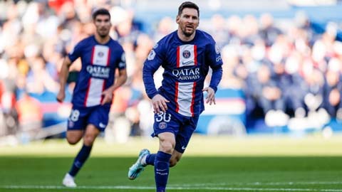 Messi bấm bóng cực đỉnh tạo cơ hội cho Mbappe ghi bàn vào lưới Auxerre