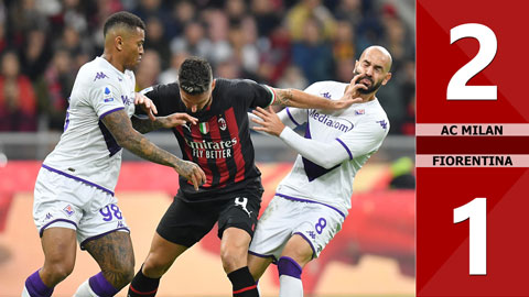 VIDEO bàn thắng AC Milan vs Fiorentina: 2-1 (Vòng 15 Serie A 2022/23)