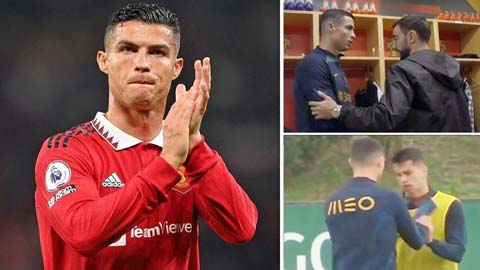 Ronaldo tiếp tục bị đàn em ở ĐT Bồ Đào Nha 'cạch mặt'