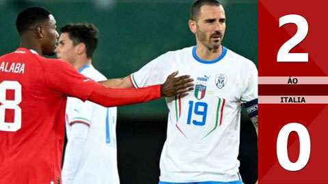 VIDEO bàn thắng Áo vs Italia: 2-0 (Giao hữu Quốc tế 2022)