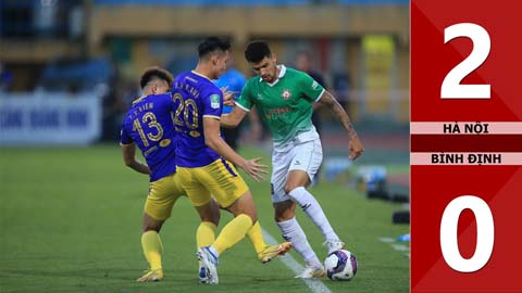 VIDEO bàn thắng Hà Nội FC vs Bình Định: 2-0 (CK Cúp Quốc gia 2022)