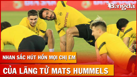 Cận cảnh vẻ đẹp trai vạn người mê của nam thần Mats Hummels