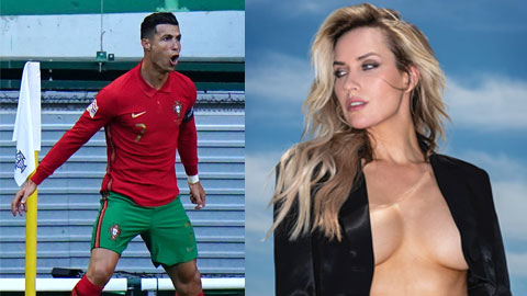 Mỹ nhân golf đẹp nhất thế giới gây sốt khi nhái điệu ăn mừng của Ronaldo