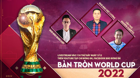 Bàn tròn World Cup: Rực lửa vòng 1/8: Hà Lan vs Mỹ, Argentina vs Australia