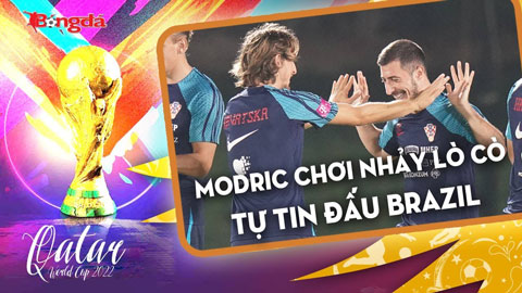 Modric chơi nhảy lò cò, tự tin cùng Croatia gây bất ngờ trước Brazil