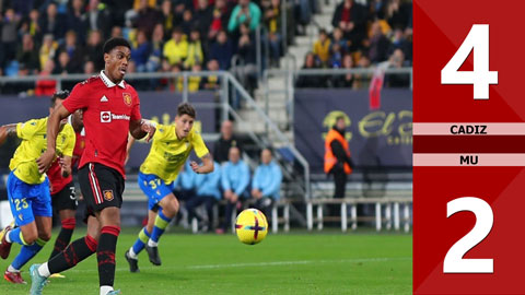 VIDEO bàn thắng Cadiz vs MU: 4-2 (Giao hữu CLB 2022)