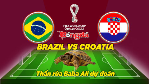 Thần rùa dự đoán 9/12: Brazil vs Croatia