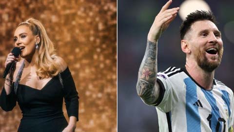 Nữ ca sỹ xinh đẹp tỏ tình với Messi