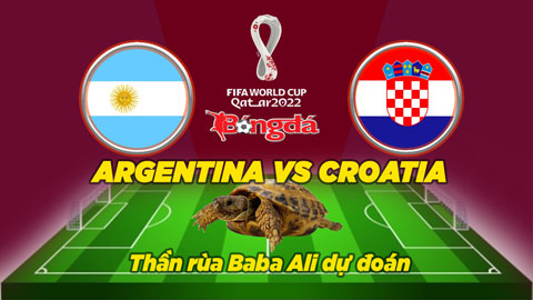 Thần rùa dự đoán 13/12: Argentina vs Croatia