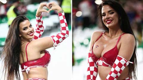 Mỹ nhân hứa cởi sạch nếu Croatia vô địch World Cup