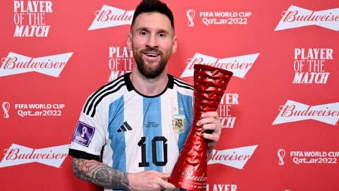 Messi siêu phàm thiết lập hàng loạt kỷ lục sau trận thắng Croatia
