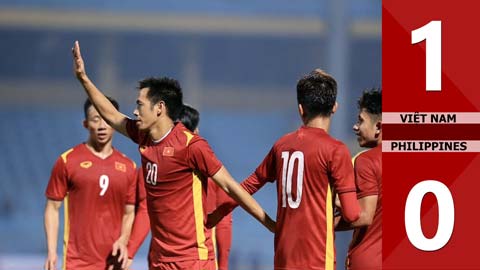 VIDEO bàn thắng Việt Nam vs Philippines: 1-0 (Giao hữu Quốc tế 2022)