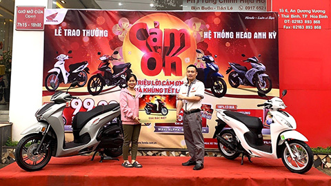 Tết 2023 bùng nổ cùng các chương trình khuyến mại của Honda Việt Nam