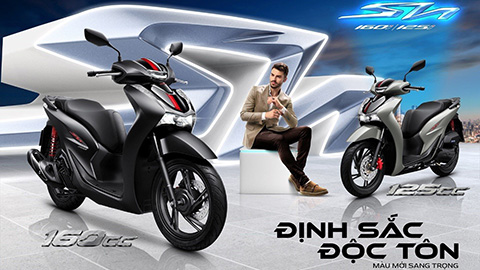 Honda Việt Nam giới thiệu phiên bản SH160i/125i mới