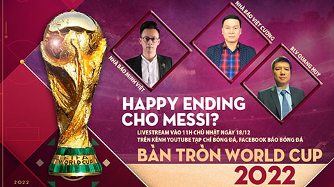 Bàn tròn World Cup: Happy ending cho Lionel Messi?