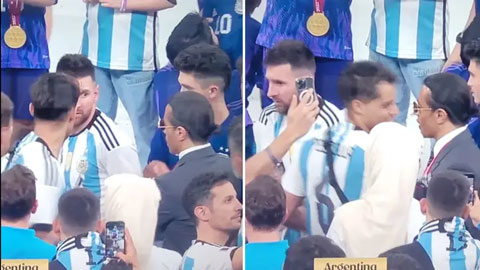 Đầu bếp Salt Bae bị ‘ném đá’ vì chèo kéo đòi chụp ảnh với Messi