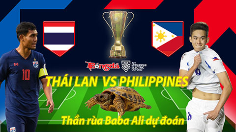 Thần rùa dự đoán AFF Cup 2022: Thái Lan vs Philippines