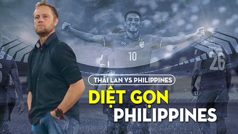 Thái Lan vs Philippines: Hạ gục nhanh, tiêu diệt gọn