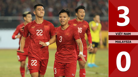 VIDEO bàn thắng Việt Nam vs Malaysia: 3-0 (Bảng B - AFF Cup 2022)