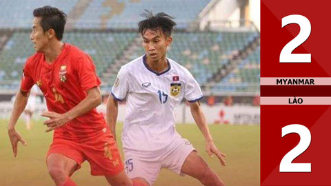 VIDEO bàn thắng Myanmar vs Lào: 2-2 (Bảng B - AFF Cup 2022)