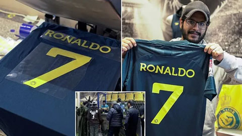 CĐV Al Nassr xếp hàng mua áo đấu của Ronaldo