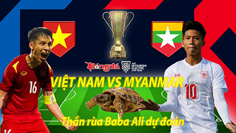 Thần rùa dự đoán AFF Cup 2022: Việt Nam vs Myanmar