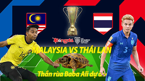 Thần rùa dự đoán AFF Cup 2022: Malaysia vs Thái Lan