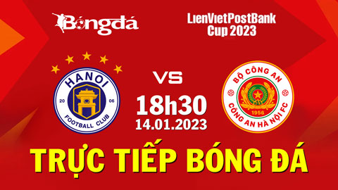 Hà Nội FC vs Công An Hà Nội: 0-4 (Lienvietpostbank cup 2023)