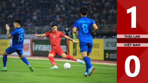 VIDEO bàn thắng Thái Lan vs Việt Nam: 1-0 (Chung kết lượt về AFF Cup 2022)