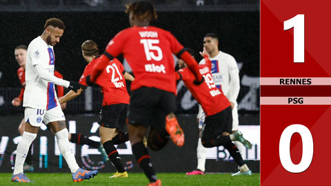 VIDEO bàn thắng Rennes vs PSG: 1-0 (Vòng 19 Ligue 1 mùa giải 2022/23)