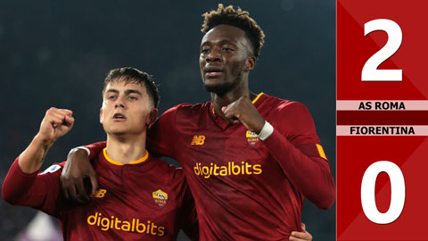 VIDEO bàn thắng AS Roma vs Fiorentina: 2-0 (Vòng 18 Serie A 2022/23)