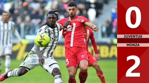 VIDEO bàn thắng Juventus vs Monza: 0-2 (Vòng 20 Serie A 2022/23)