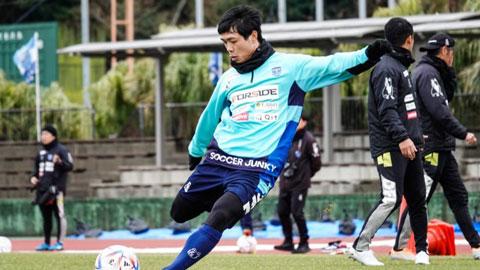 Công Phượng kiến tạo đẹp mắt giúp Yokohama FC thắng dễ Honda Lock SC