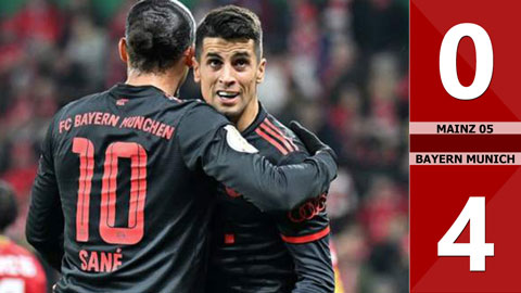 VIDEO bàn thắng Mainz vs Bayern: 0-4 (Vòng 1/8 cúp Quốc gia Đức 2022/23)